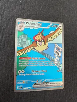 Pokemon - Pidgeot ex 225/197 SV03: Obsidian Flames Holo - NM - Image 2