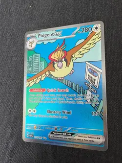 Pokemon - Pidgeot ex 225/197 SV03: Obsidian Flames Holo - NM - Image 3