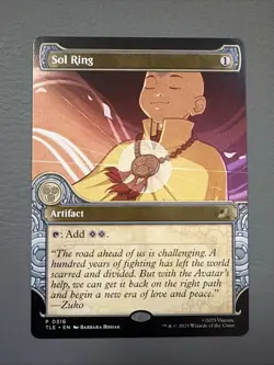 Sol Ring (Showcase) Avatar: The Last Airbender: Eternal-Legal Regular - Image 1