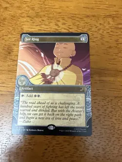 Sol Ring (Showcase) Avatar: The Last Airbender: Eternal-Legal Regular - Image 1