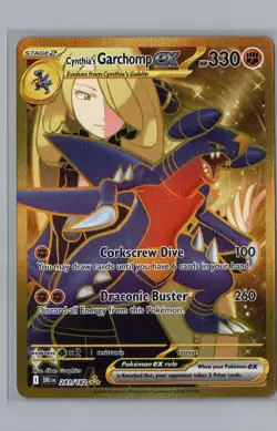 Cynthia's Garchomp ex Hyper Rare SV10: Destined Rivals 241/182 NM - Image 1