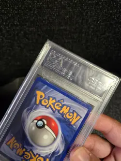 PSA 9 Mint Pokemon 1999 Unlimited Holo Venomoth Jungle No Symbol Error #13 Rare! - Image 5
