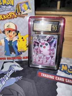 2025 Pokemon Wigglytuff Phantasmal Flames 105/094 IR CGC PRISTINE 10 Not Psa 10 - Image 1