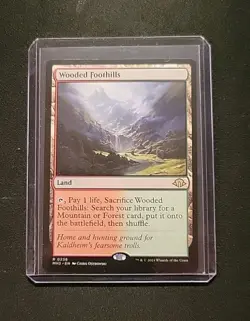 Wooded Foothills Regular Modern Horizons 3 MTG NM Pack Fresh 0236 - Image 1