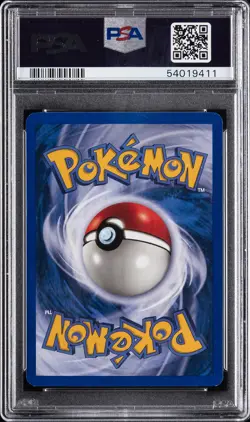 2002 POKEMON LEGENDARY COLLECTION #5 DARK DRAGONITE-REVERSE FOIL PSA 8 - Image 2