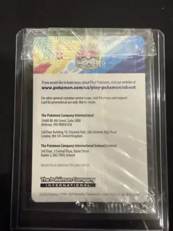 Pokemon TCG Pikachu SVP 190 Black Star 2024 World Championship Promo Card SEALED - Image 2