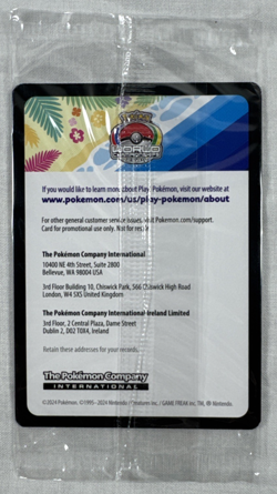 Pokemon TCG Pikachu 2024 World Championships SVP EN 190 Black Star Promo Sealed - Image 2