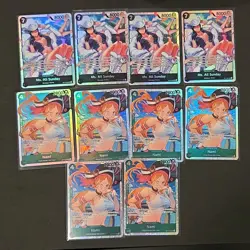 One Piece Tcg Card Lot of 10 - Image 1