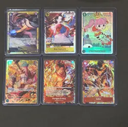One Piece Tcg Card Lot of 6 - Image 1