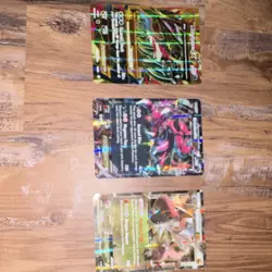 Pokemon TCG Holo Card Lot 3 English Jumbo Size Cards - Image 1