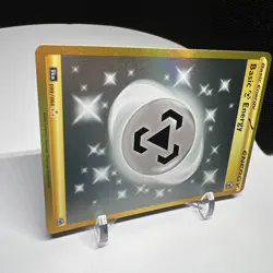 Pokemon Basic Metal Energy Secret Hyper Rare Gold Holo Card 099/064 - Image 2