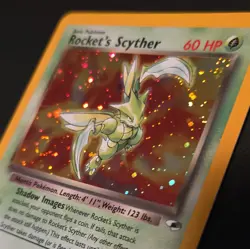 Rocket's Scyther (13/132) 2000 - Gym Heroes Holo Unlimited - TCG Pokemon Card - Image 4