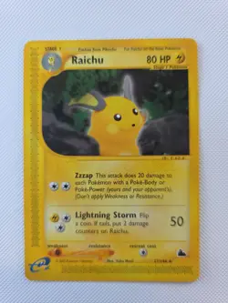 Raichu Skyridge Regular Card 27/144 - Image 1