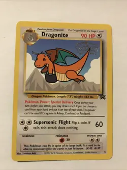 Pokemon TCG Dragonite Black Star Promo Card #5 - Image 1