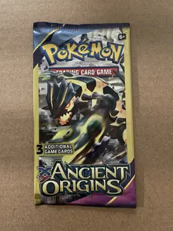 2015 POKEMON XY ANCIENT ORIGINS 3 Card Mini Booster Pack - Image 1