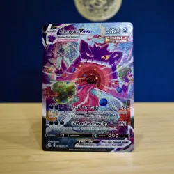 Gengar VMAX 271/264 Secret Rare Alternate Art Holo Fusion Strike Pokemon Card - Image 3