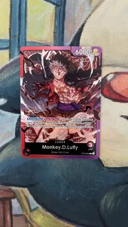 ST10-002 Monkey D Luffy Leader The Three Captains One Piece Card Game - Image 1