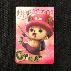 S0218 Chopper 005 Memorial Log Japanese One Piece Card Bandai 2011 - Image 1
