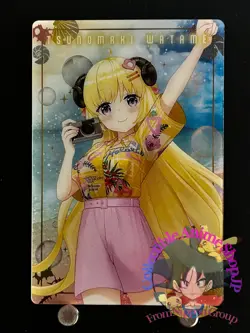 Tsunomaki Watame Hololive Wafer Card Japanese Collection Bandai VTuber JAPAN A - Image 1