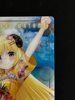 Tsunomaki Watame Hololive Wafer Card Japanese Collection Bandai VTuber JAPAN A - Image 2