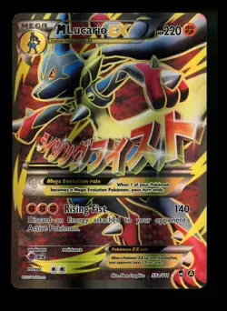 M Lucario EX 55a/111 XY Furious Fists ALT ART Holo Rare Pokemon Card TCG - Image 1