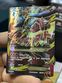 M Lucario EX 55a/111 XY Furious Fists ALT ART Holo Rare Pokemon Card TCG - Image 4