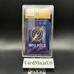 CGC PRISTINE 10 Luffy P-110 Premium Card Collection ONE PIECE DAY 25 Japanese - Image 2