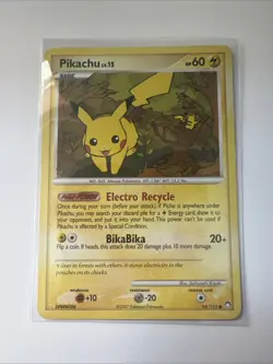 Pokemon Pikachu TCG Mysterious Treasures Card 94/123 Regular Common - Image 1