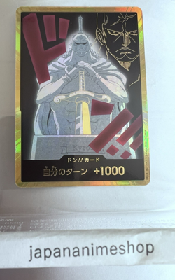 Cyrus Gold Don Card Japan one-piece - Image 1