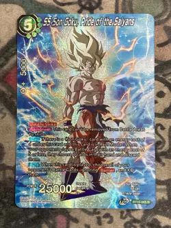 Dragon Ball Super Card Game SS Son Goku, Pride Of The Saiyans BT10-065 Rare - Image 1