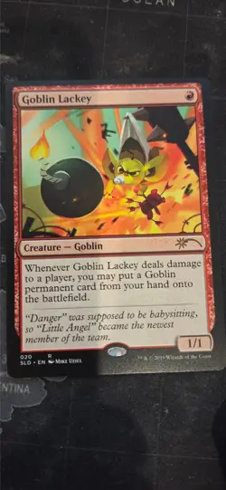 MtG Goblin Lackey Secret Lair - Image 1