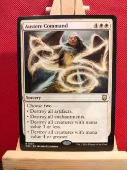 Austere Command - Modern Horizons 3 Commander - NM - Rare - MTG - Image 1