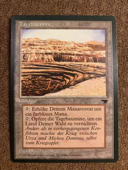 Strip Mine (German), Renaissance, FBB, Vintage, Modern, Commander EDH - Image 1