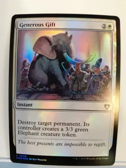Generous Gift Commander Masters Foil - Image 1