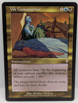 Vile Consumption Invasion Regular LP MTG - Image 1