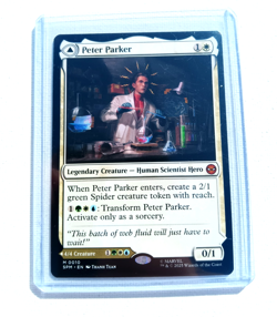 Peter Parker Marvel's Spider-Man Magic the Gathering (Regular) M 0010 NM - Image 1