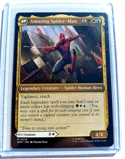 Peter Parker Marvel's Spider-Man Magic the Gathering (Regular) M 0010 NM - Image 2