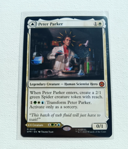 Peter Parker Marvel's Spider-Man Magic the Gathering (Regular) M 0010 NM - Image 3