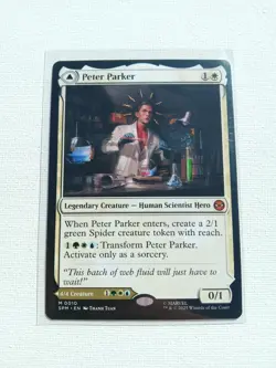 Peter Parker Marvel's Spider-Man Magic the Gathering (Regular) M 0010 NM - Image 4