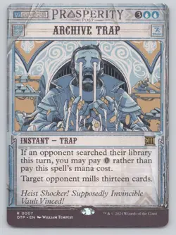 Archive Trap Normal R Outlaws of Thunder Junction: Breaking News 7 NM - Image 1