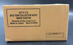 Magic The Gathering MTG TDM Collector Booster Inner Carton Box Case Sealed - Image 3