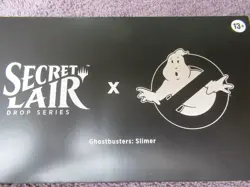 MTG Secret Lair Drop Series Ghostbusters Slimer and The Real Ghostbuster sealed - Image 3