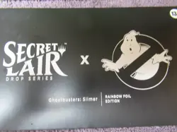 MTG Secret Lair Drop Series Ghostbusters Slimer and The Real Ghostbuster sealed - Image 5