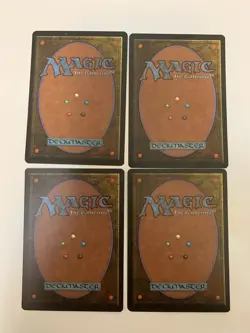 MTG NM Lightning Bolt X 4 Revised 3rd Edition - Image 2