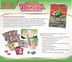 Pokemon TCG - Temporal Forces Iron Leaves Elite Trainer Box (ETB) - Image 4
