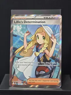 Pokemon Lillie's Determination 169/132 Mega Evolution Full Art Ultra Rare NM - Image 2
