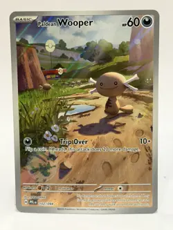 Paldean Wooper (102/094) IR~ Mint/NM Phantasmal Flames 2025 Full-Art Pokemon TCG - Image 1