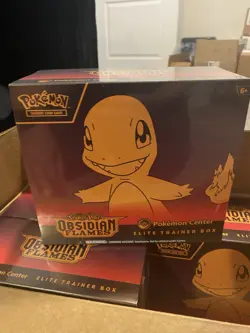 Sealed - Obsidian Flames Pokemon Center Scarlet Violet Elite Trainer Box ETB - Image 1