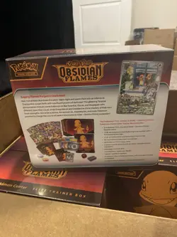 Sealed - Obsidian Flames Pokemon Center Scarlet Violet Elite Trainer Box ETB - Image 2