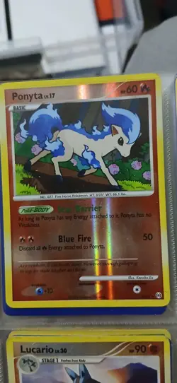 Pokemon TCG Ponyta SHINY Reverse Holo SH11 Arceus - Image 1